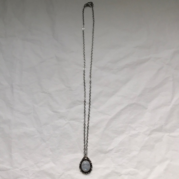 Rainbow moonstone 925 sterling silver pendant - Picture 9 of 12